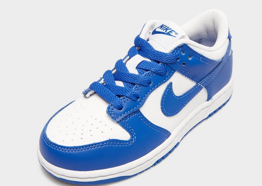 Adidași pentru copii NIKE DUNK LOW BP FB9108-131 Alb
