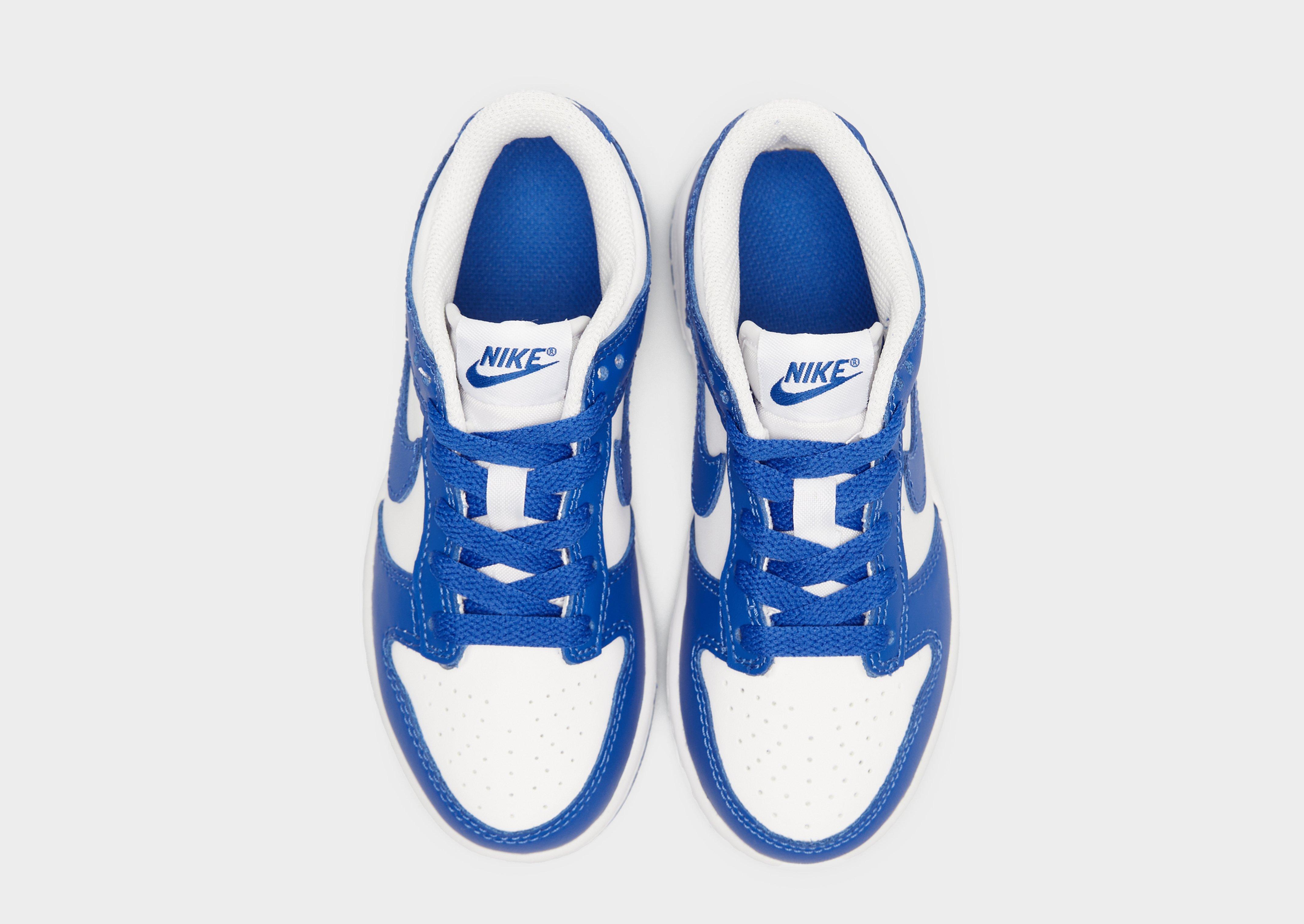 Дитячі кросівки NIKE DUNK LOW BP FB9108-131 Блакитний