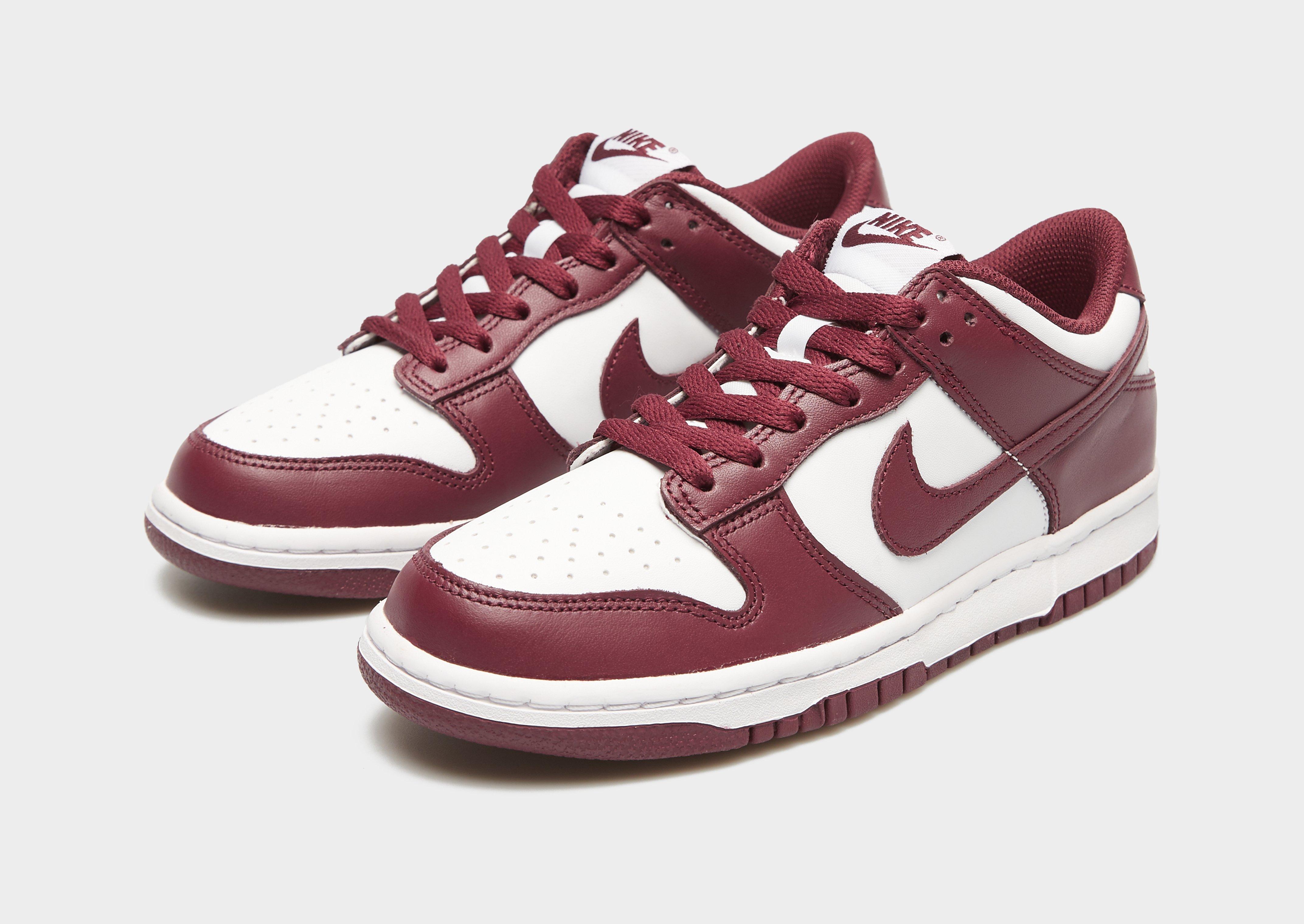 Дитячі кросівки NIKE DUNK LOW  FB9109-115 Бордовий