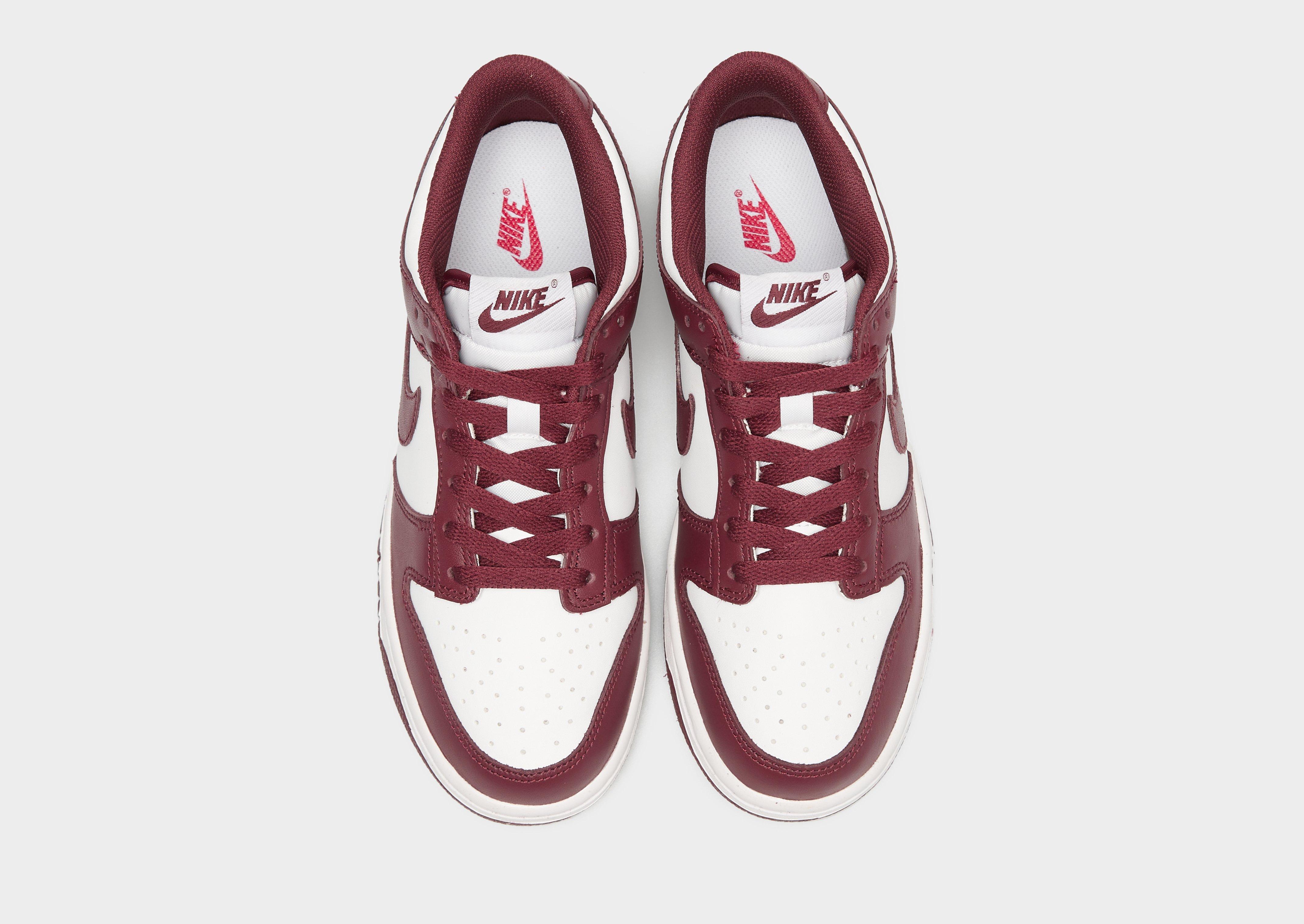 シューズ・サンダルその他 Nike Dunk Low Junior Shoes FB9109-115 NIKE DUNK LOW FB9109-115 | kolor Bordowy ▷ Dziecięce Buty w