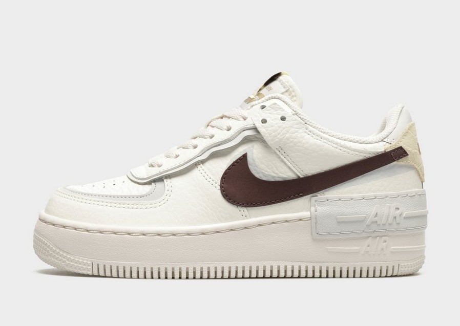 Buty sneakersy damskie NIKE AIR FORCE 1 SHADOW FD0804-100 Biały