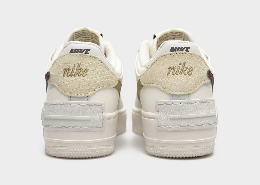 Buty sneakersy damskie NIKE AIR FORCE 1 SHADOW FD0804-100 Biały