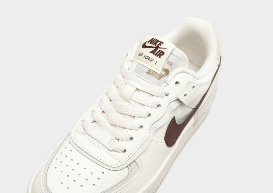 Buty sneakersy damskie NIKE AIR FORCE 1 SHADOW FD0804-100 Biały