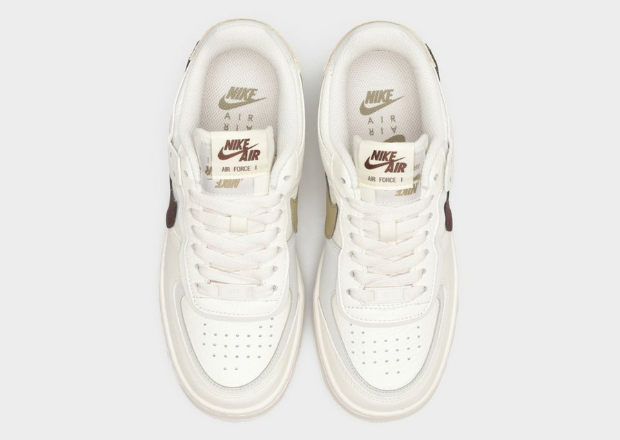 Buty sneakersy damskie NIKE AIR FORCE 1 SHADOW FD0804-100 Biały