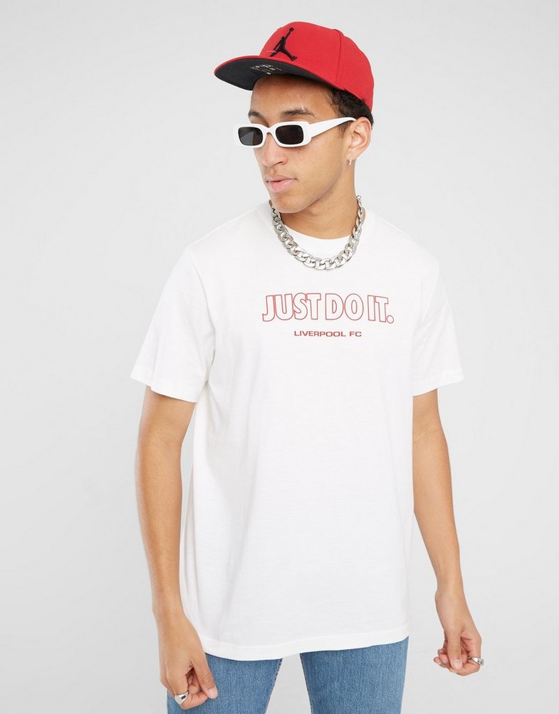 Pánske tričko NIKE TRIČKO LFC M NK JDI TEE TEE FD1050-100 Biela