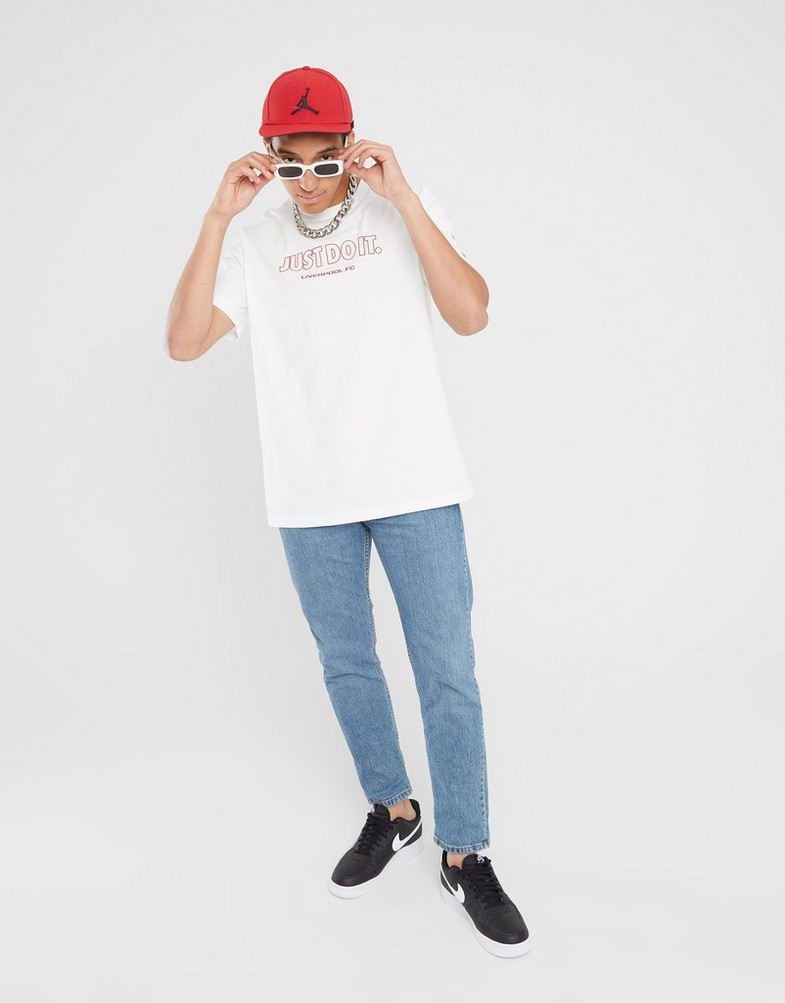Pánske tričko NIKE TRIČKO LFC M NK JDI TEE TEE FD1050-100 Biela