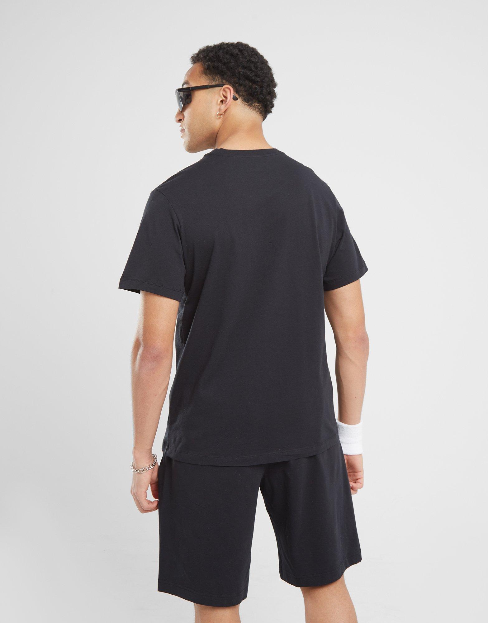 Vyriški marškiniai NIKE MARŠKINĖLIAI M NSW CLUB DT TEE TEE TABLE FD1184-011 Juoda