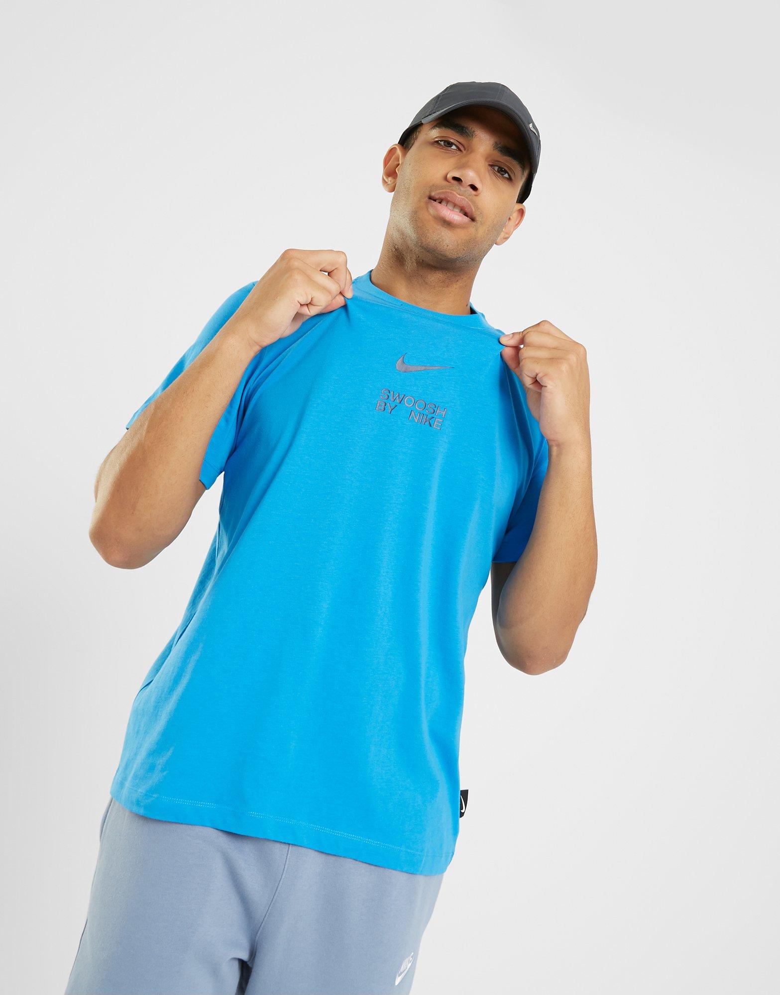 Мъжка тениска NIKE ТЕНИСКА M NSW TEE BIG SWOOSH LBR FD1244-406 Син