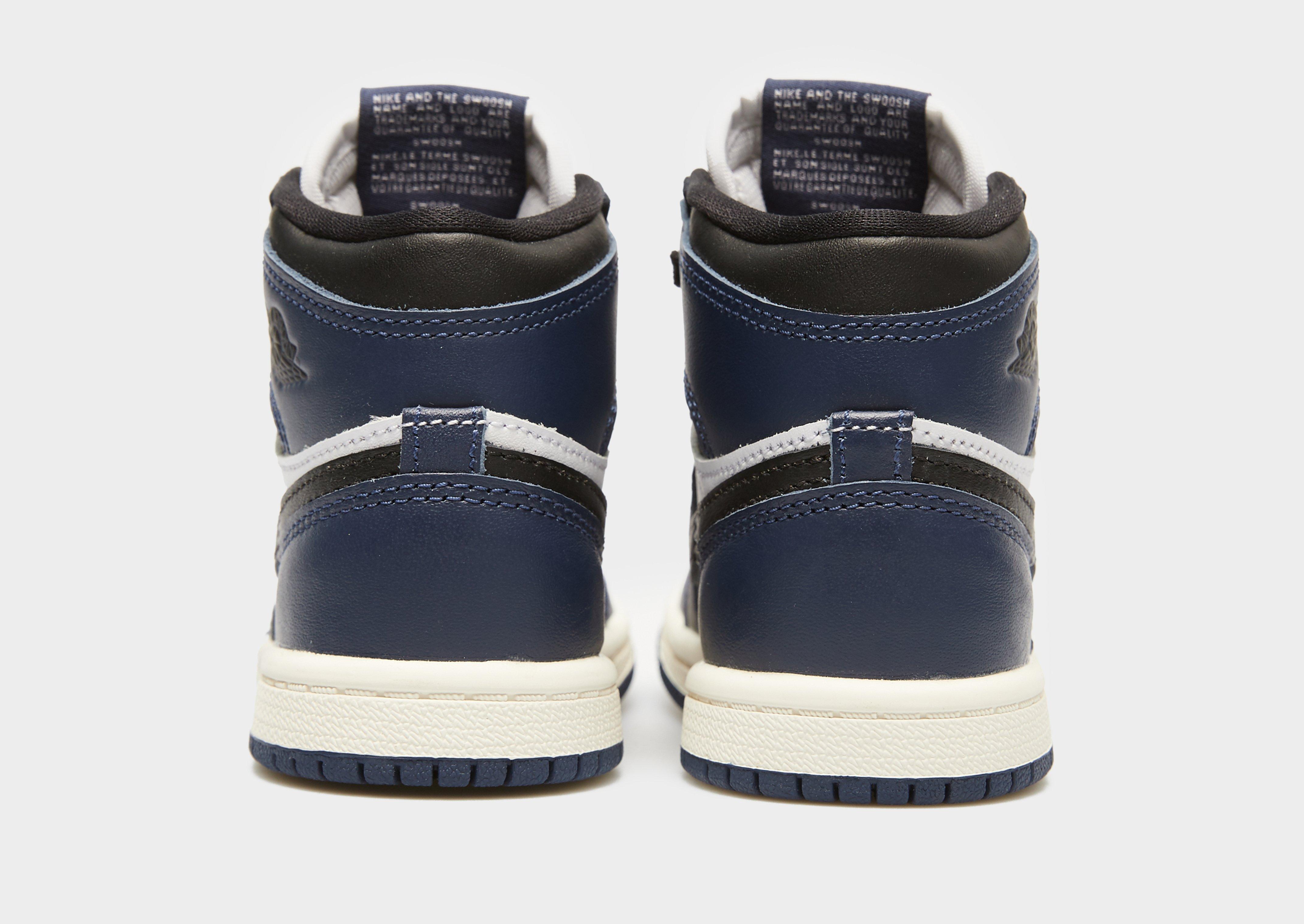 Kedai vaikams JORDAN 1 RETRO HIGH FD1413-401 Tamsiai mėlyna