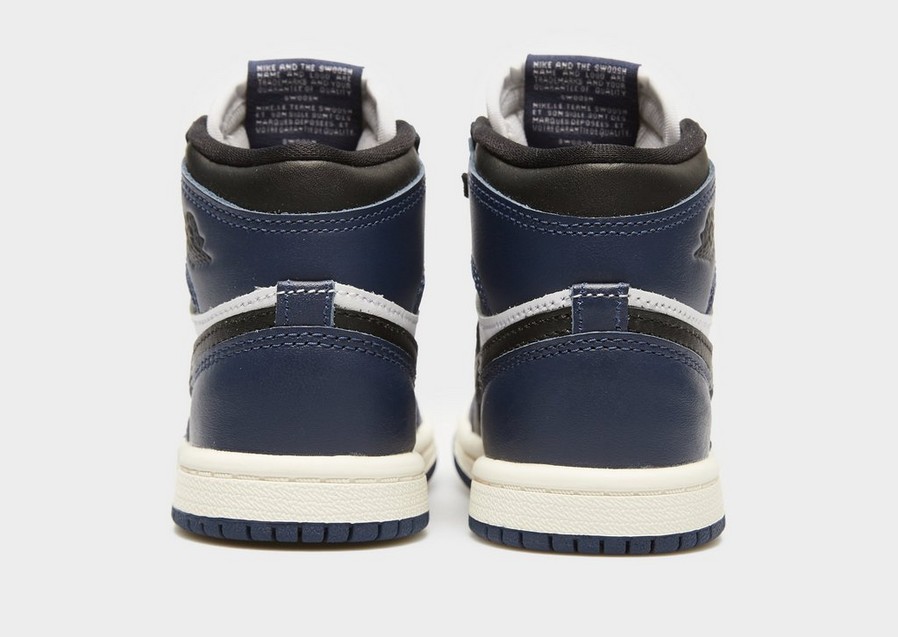 Buty sneakersy dla dzieci JORDAN 1 RETRO HIGH FD1413-401 Granatowy