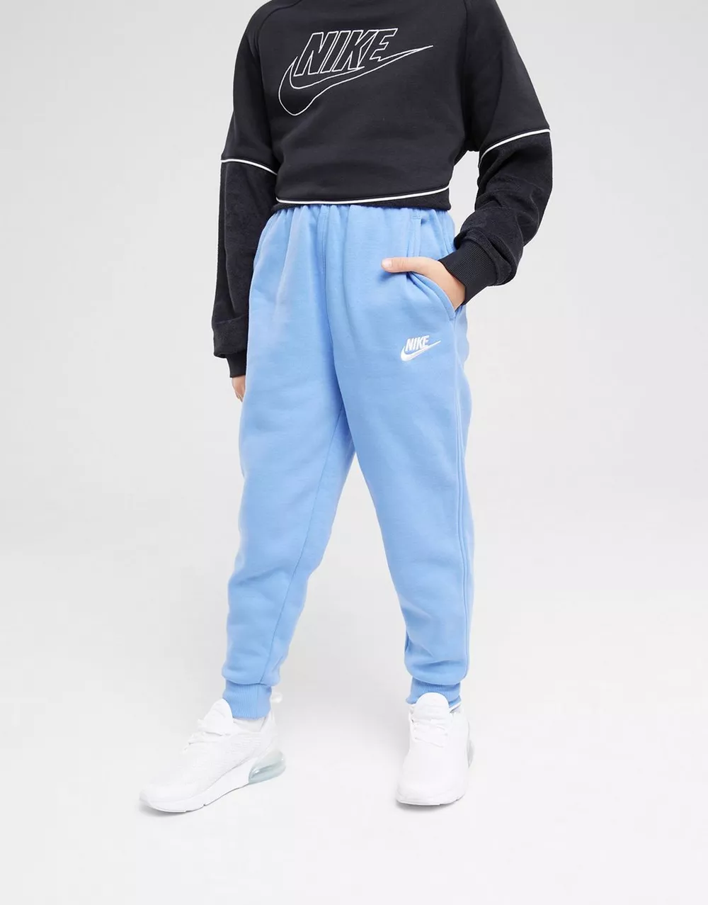 NIKE ШТАНИ NSW CLUB FLC HR FTD PNT LBR, фото 1 з 4
