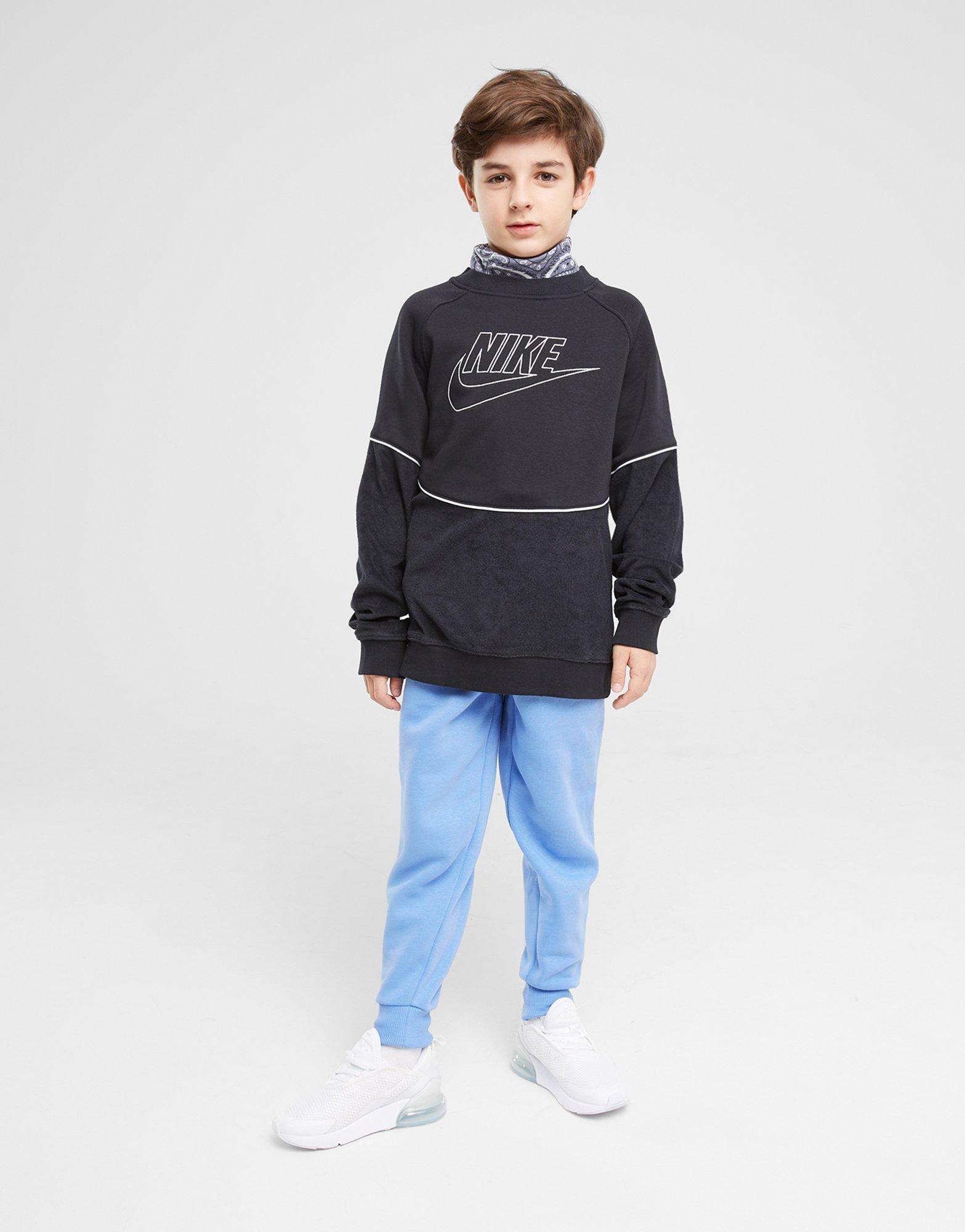 Дитячі штани NIKE ШТАНИ NSW CLUB FLC HR FTD PNT LBR FD2921-450 Блакитний