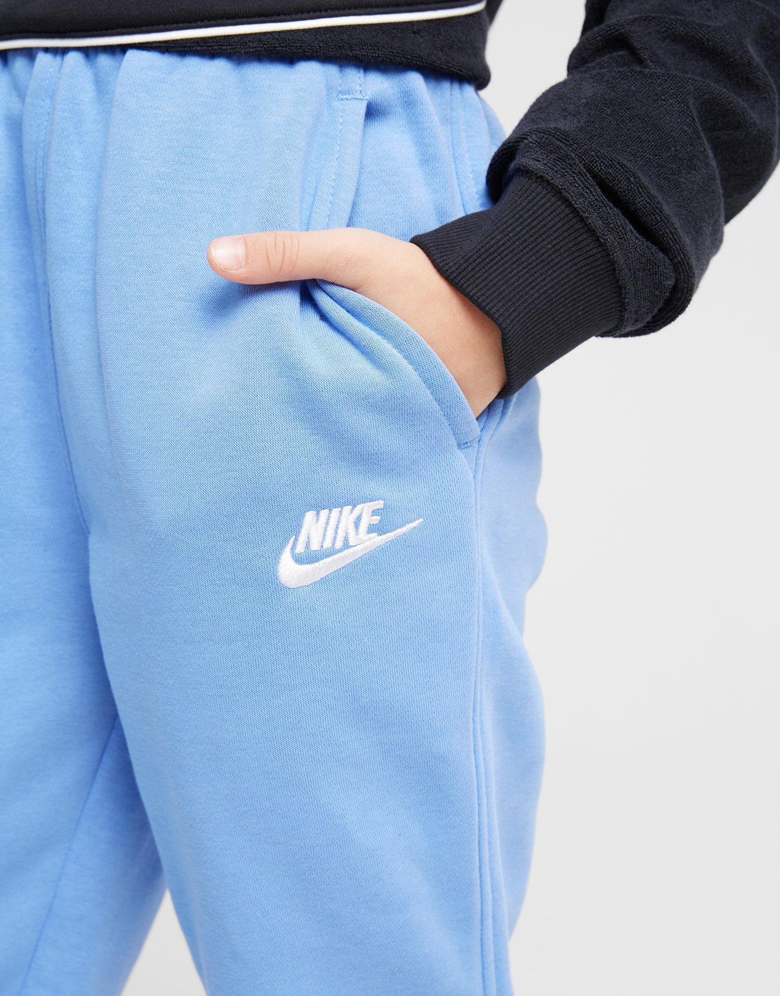 Дитячі штани NIKE ШТАНИ NSW CLUB FLC HR FTD PNT LBR FD2921-450 Блакитний