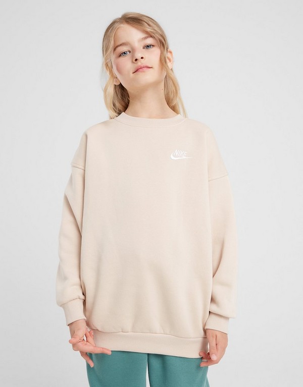 Nike Mikina G Nsw Club Flc Ovrszd Crew G