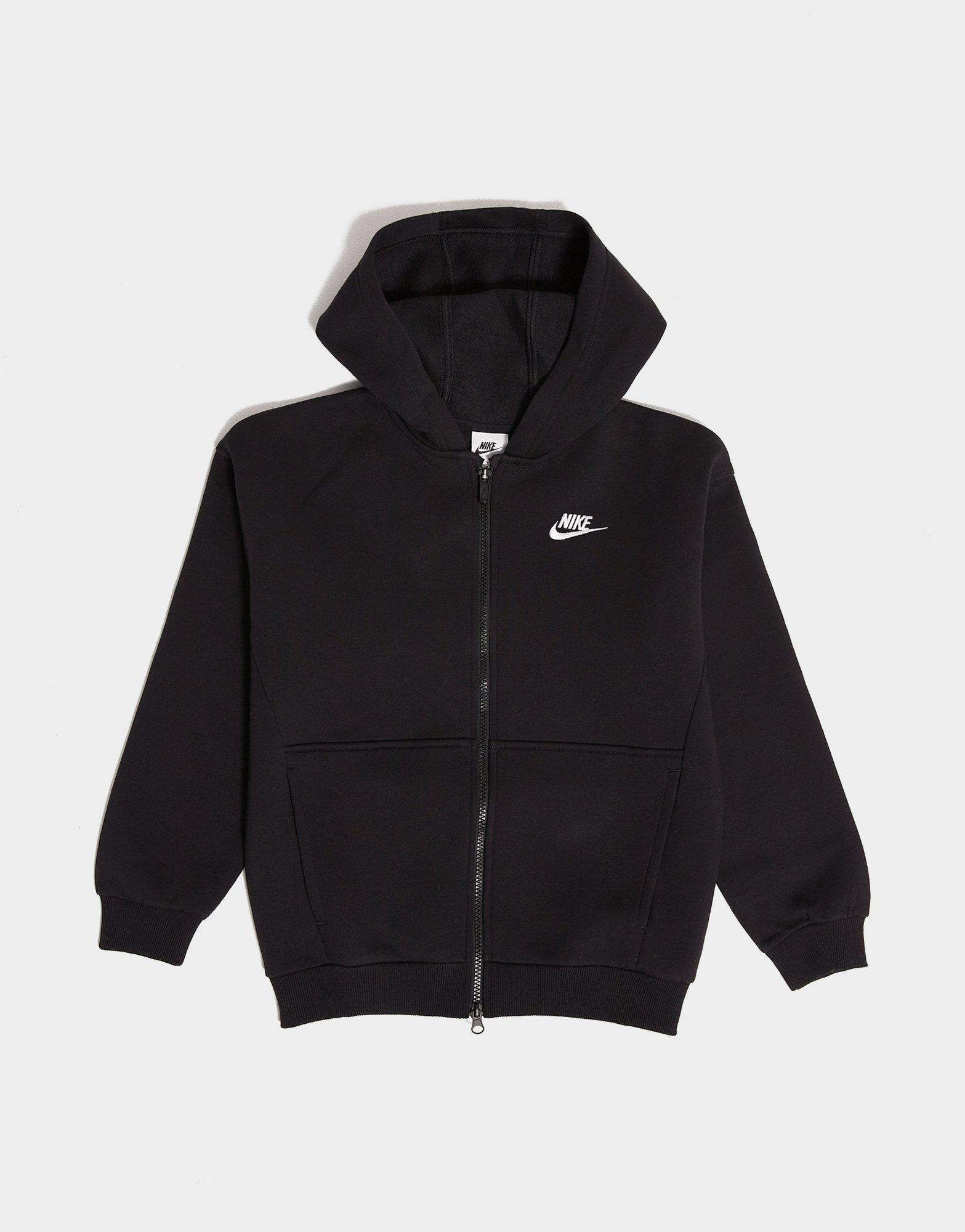 Nike Mikina Rozepínací S Kapucí   G Nsw Club Ovrszd Girl