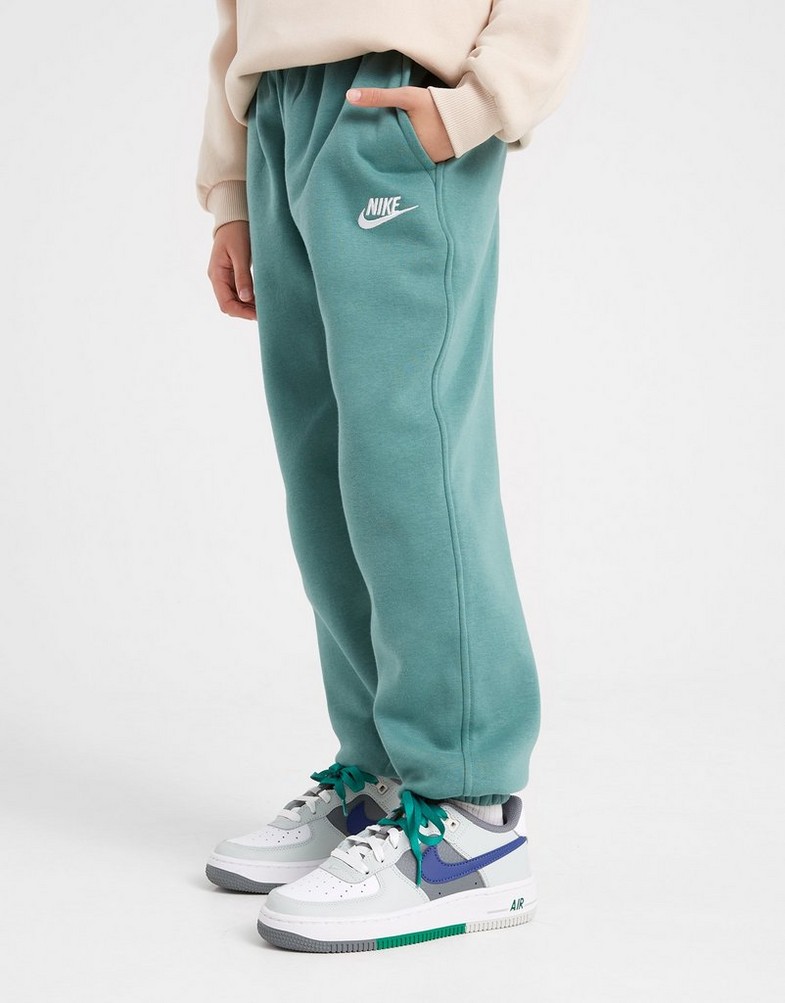 Дитячі штани NIKE ШТАНИ G NSW CLUB FLC LOOSE PANT LBR G FD2933-361 Зелений