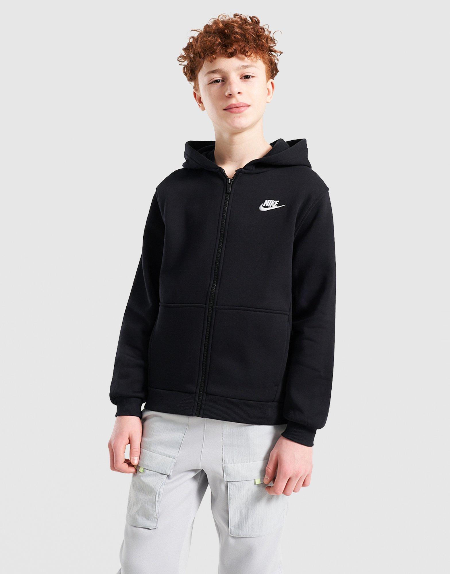 Nike Bluza Z Kapturem K Nsw Club Flc Hd Fz Ls Lbr