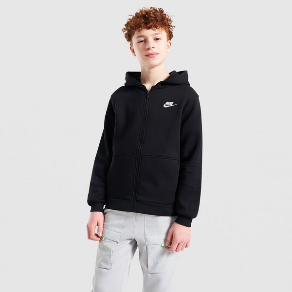 NIKE BLUZA Z KAPTUREM K NSW CLUB FLC HD FZ LS LBR