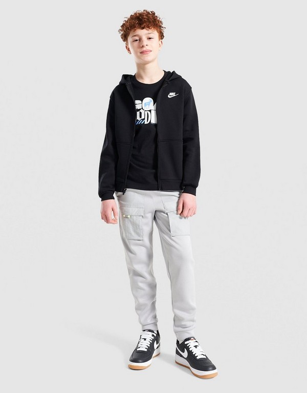 Nike Bluza Z Kapturem K Nsw Club Flc Hd Fz Ls Lbr - obrazek 2