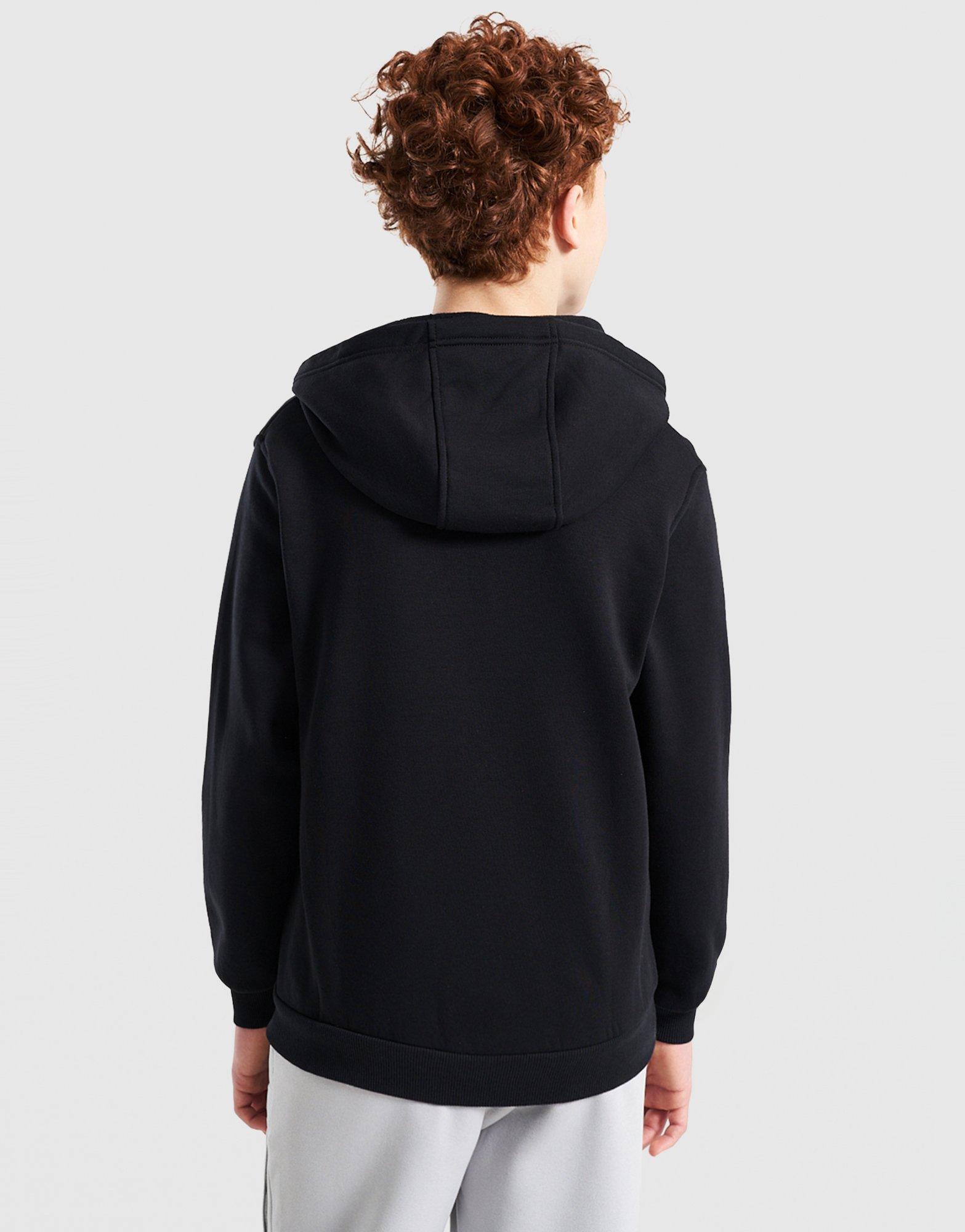 Dječji gornji dio trenirke NIKE VESTA S KAPULJAČOM K   NSW CLUB FLC HD FZ LS LBR FD3004-014 crna