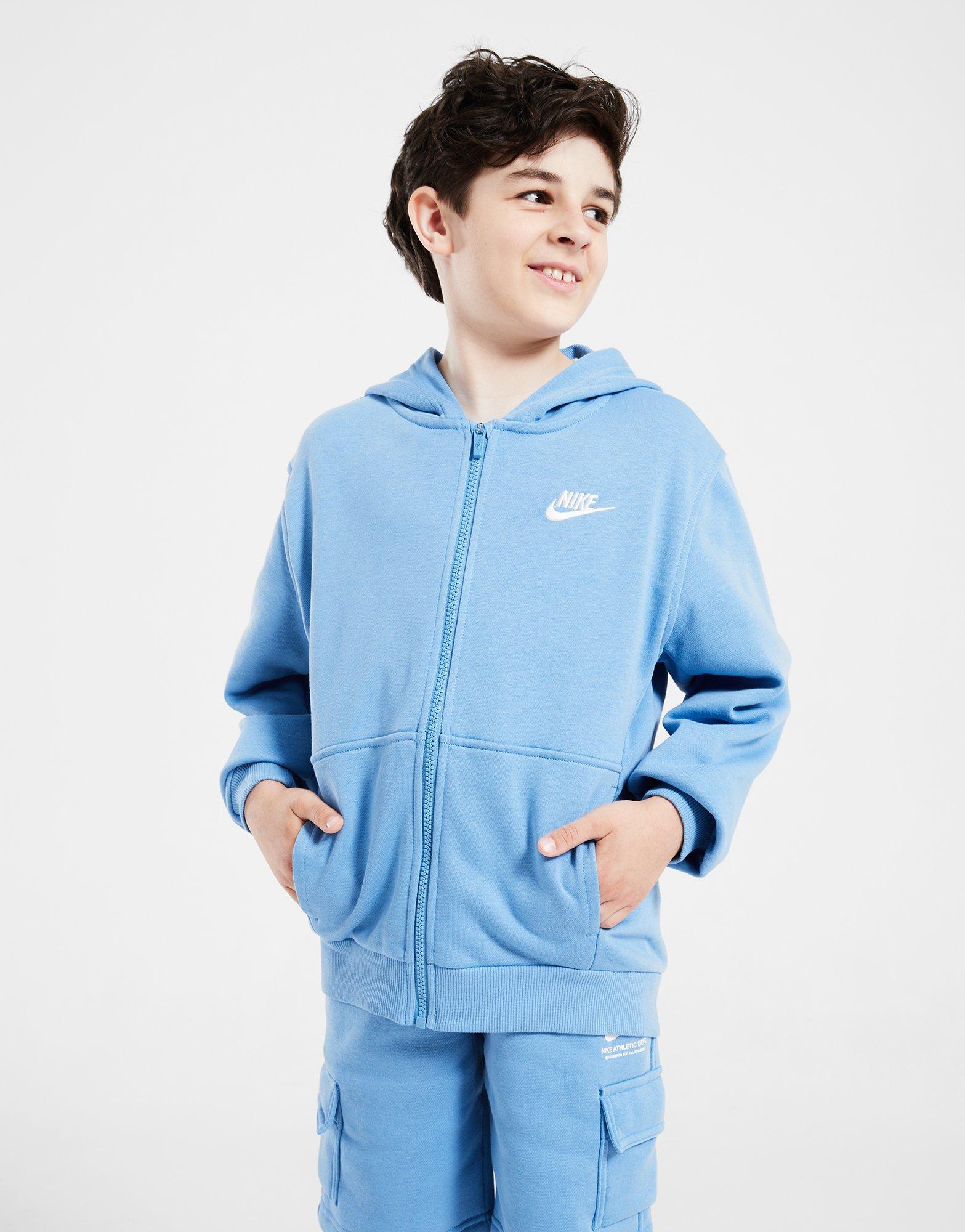 Nike Mikina Rozepínací S Kapucí K Nsw Club B