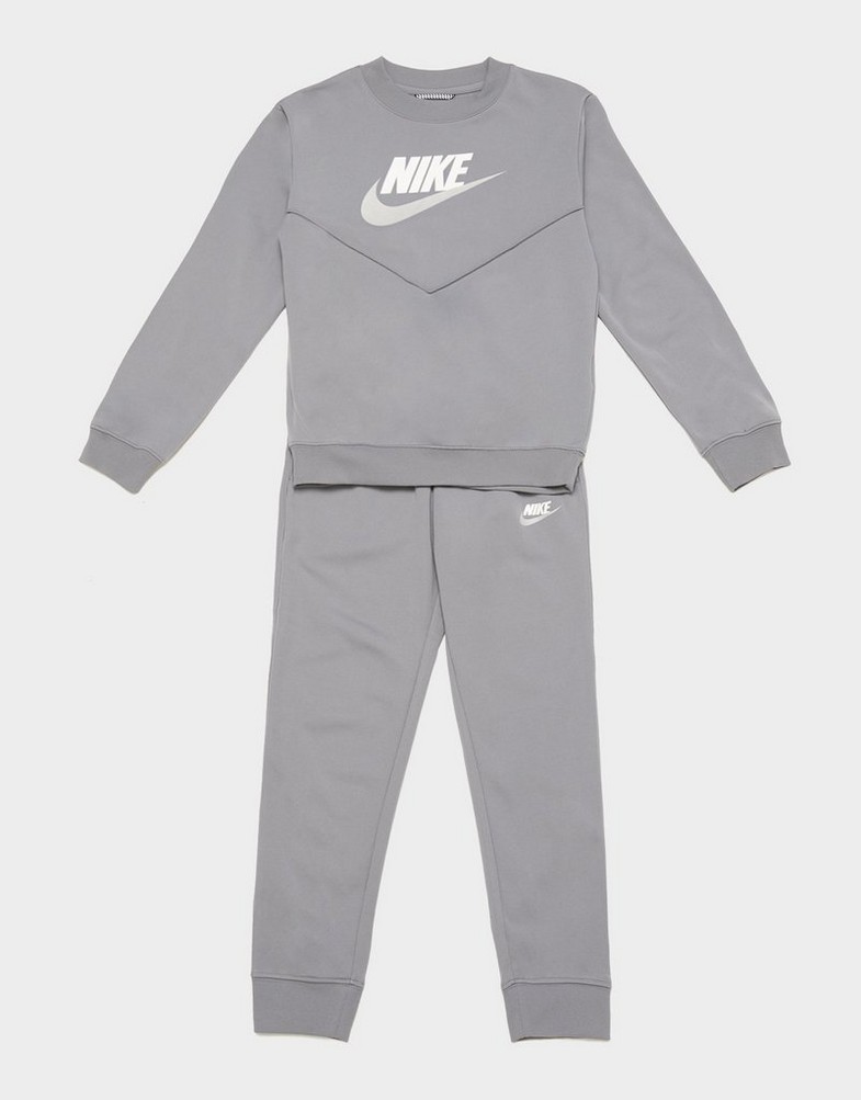 Komplet dresowy dziecięcy NIKE DRES K NSW TRACKSUIT POLY CREW HBR B