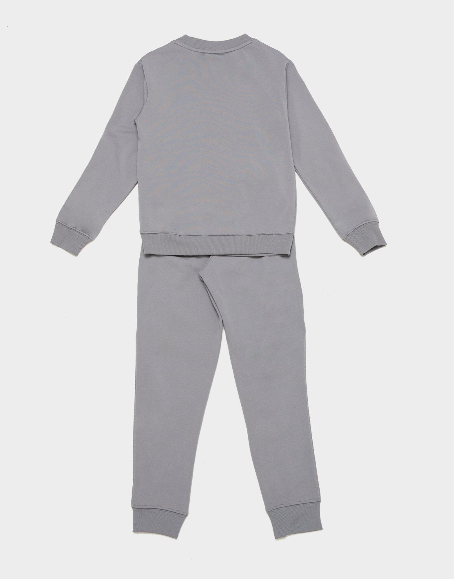 Trening pentru copii NIKE TRENING K NSW TRACKSUIT POLY CREW HBR B FD3090-084 Gri