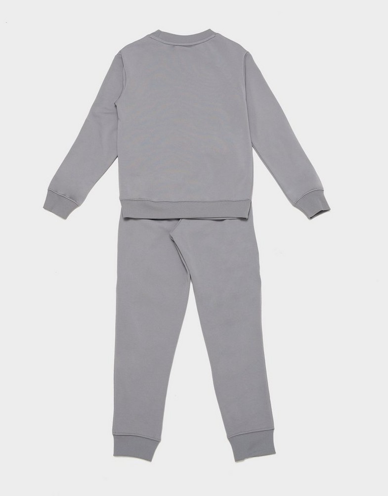 Дитячі спортивні костюми NIKE СПОРТИВНИЙ КОСТЮМ K NSW   TRACKSUIT POLY CREW HBR B FD3090-084 Сірий