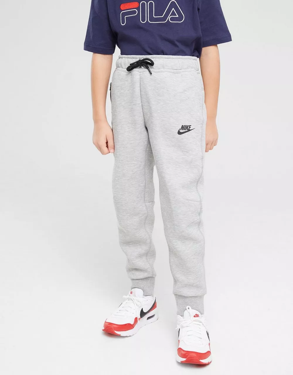 NIKE КОФТА НА БЛИСКАВЦІ З   КАПЮШОНОМ B NSW TECH FLC FZ, фото 1 з 4