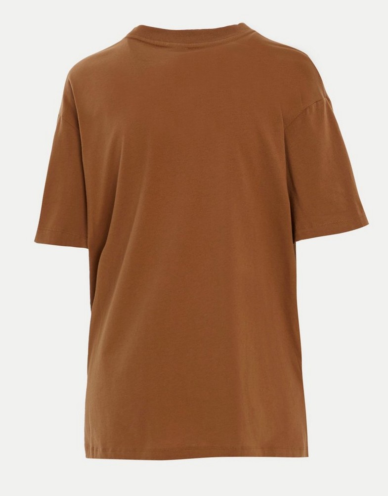 Koszulka, t-shirt damski NIKE T-SHIRT UTILITY BF TEE AL'BRWN TEE FD4235-270 Brązowy