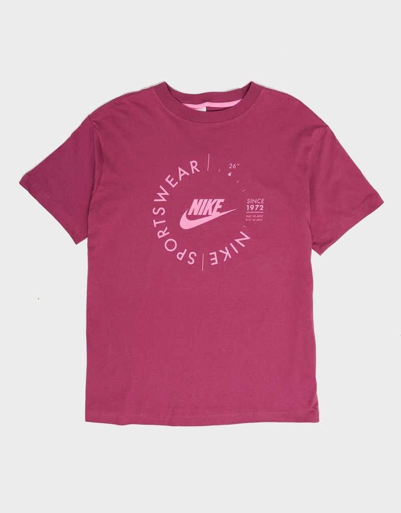 Koszulka, t-shirt damski NIKE T-SHIRT UTILITY BF TEE R'WOOD TEE