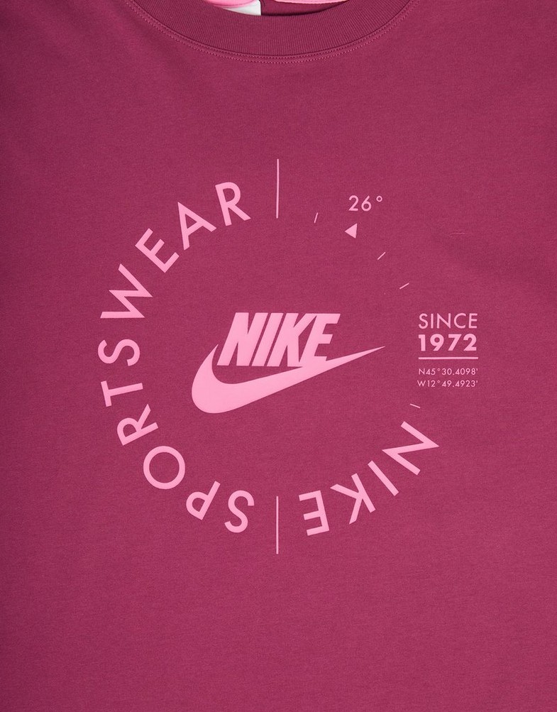 Koszulka, t-shirt damski NIKE T-SHIRT UTILITY BF TEE R'WOOD TEE