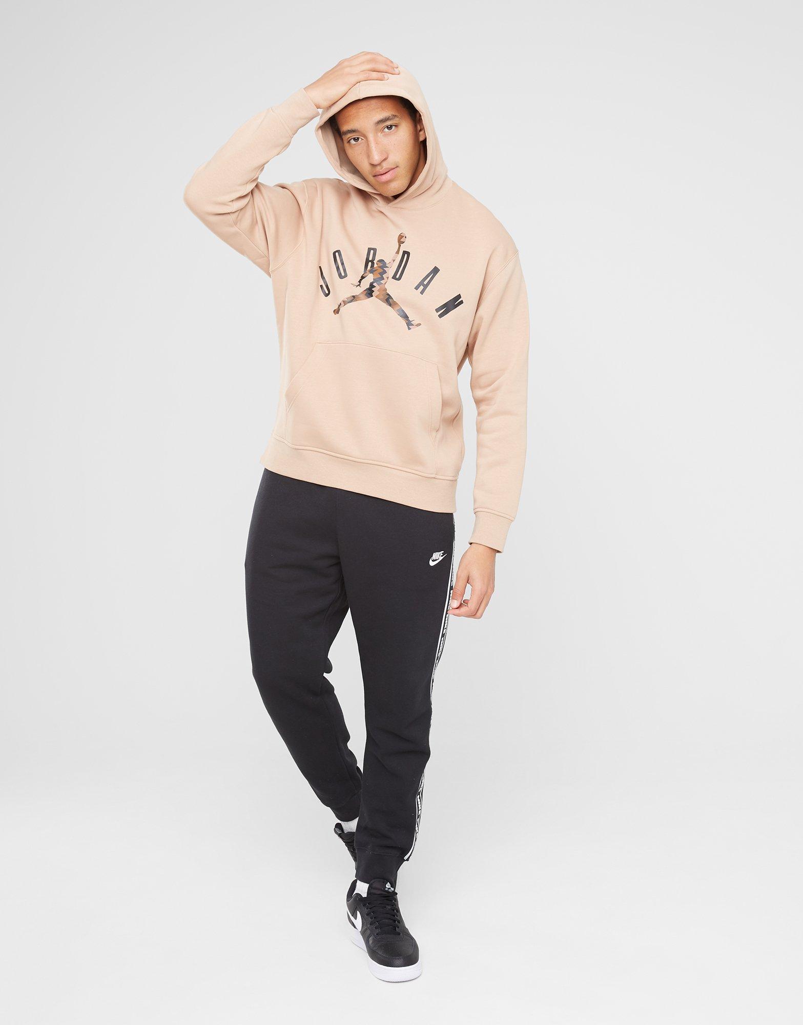 Vyriškas džemperis JORDAN DŽEMPERIS SU GOBTUVU M J FLT MVP HBR FLC PO FD7415-200 Rusva