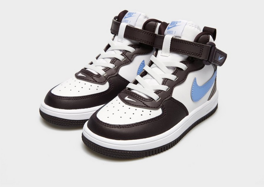 Дитячі кросівки NIKE FORCE 1 MID EASYON BP FJ1917-600 Чорний