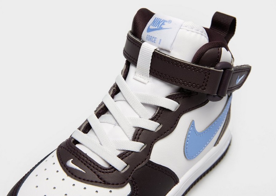 Дитячі кросівки NIKE FORCE 1 MID EASYON BP FJ1917-600 Чорний