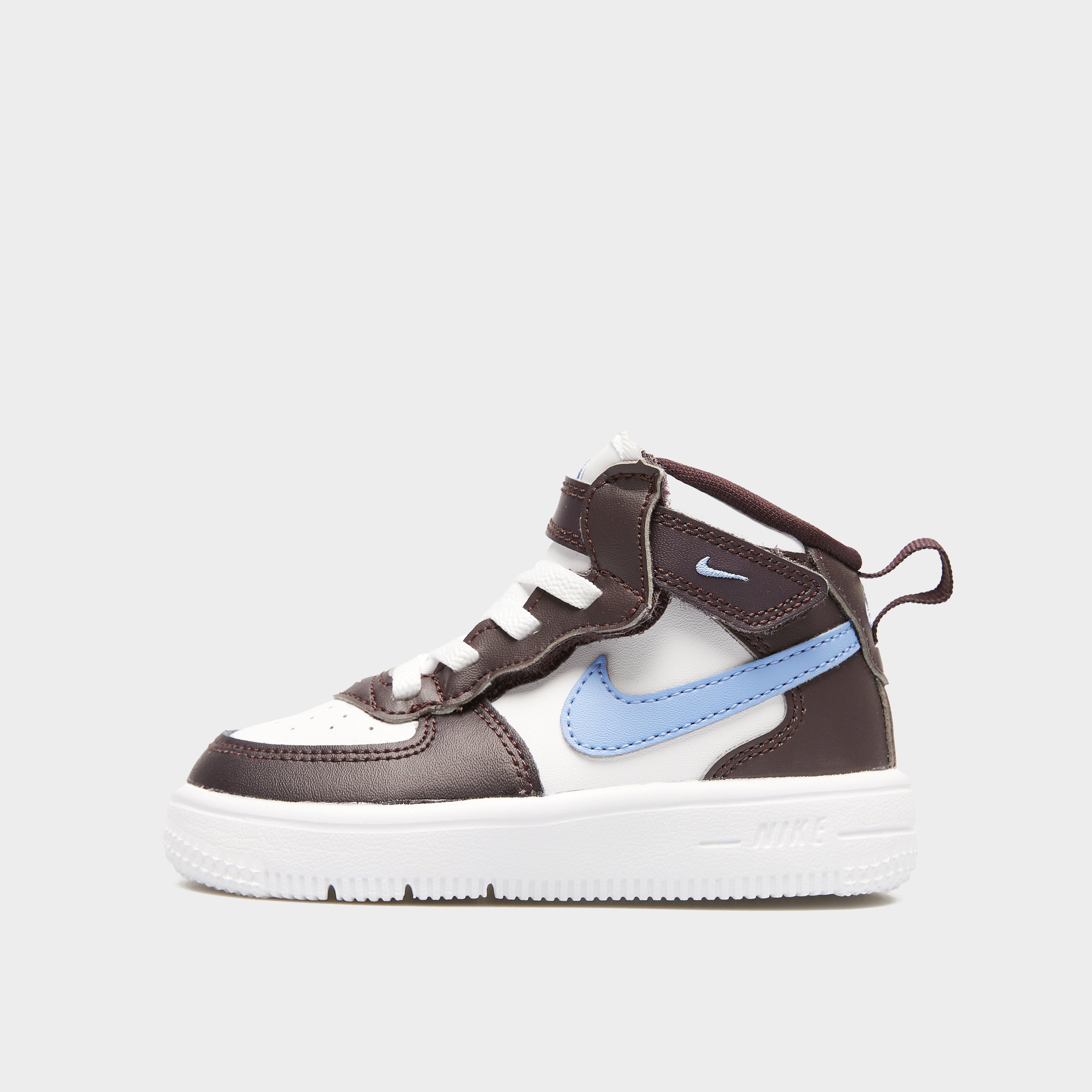 Buty sneakersy dla dzieci NIKE FORCE 1 MID EASYON