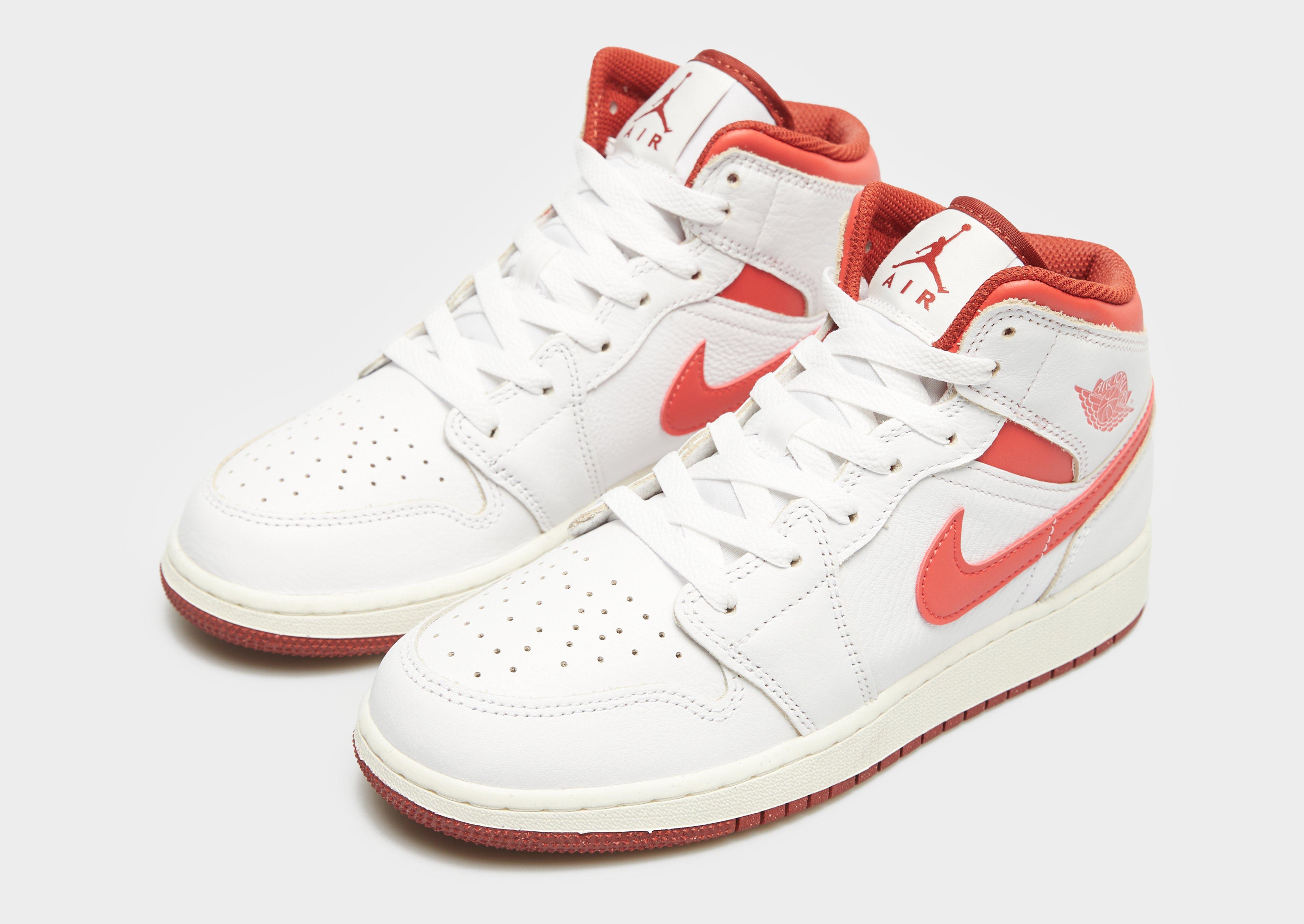 Kedai vaikams AIR JORDAN 1 MID SE (GS) FJ3464-160 Balta