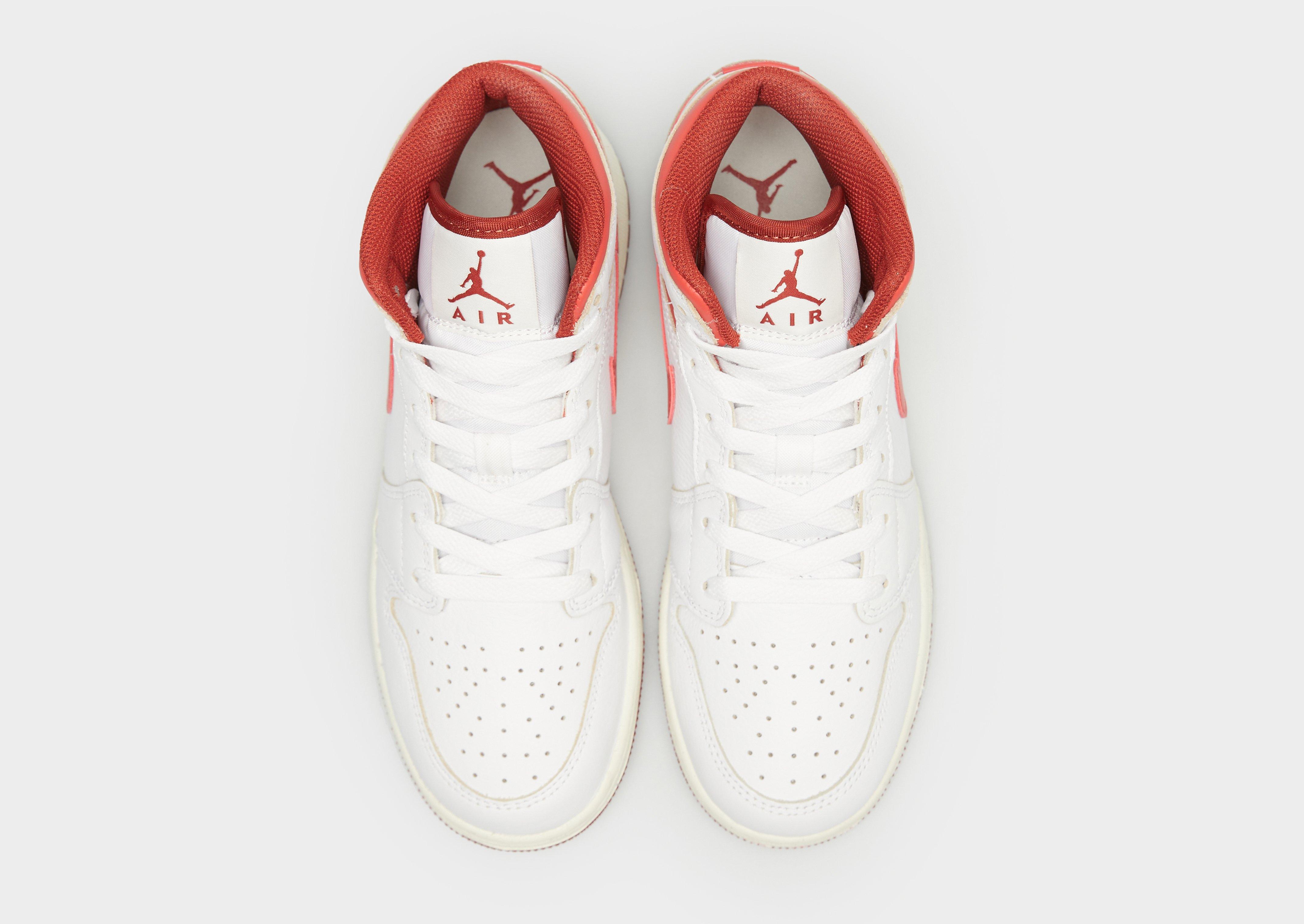 Kedai vaikams AIR JORDAN 1 MID SE (GS) FJ3464-160 Balta