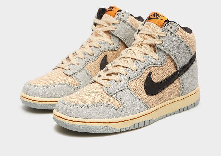 Adidași pentru bărbați NIKE DUNK HI RETRO SE FJ4191-200 Bej