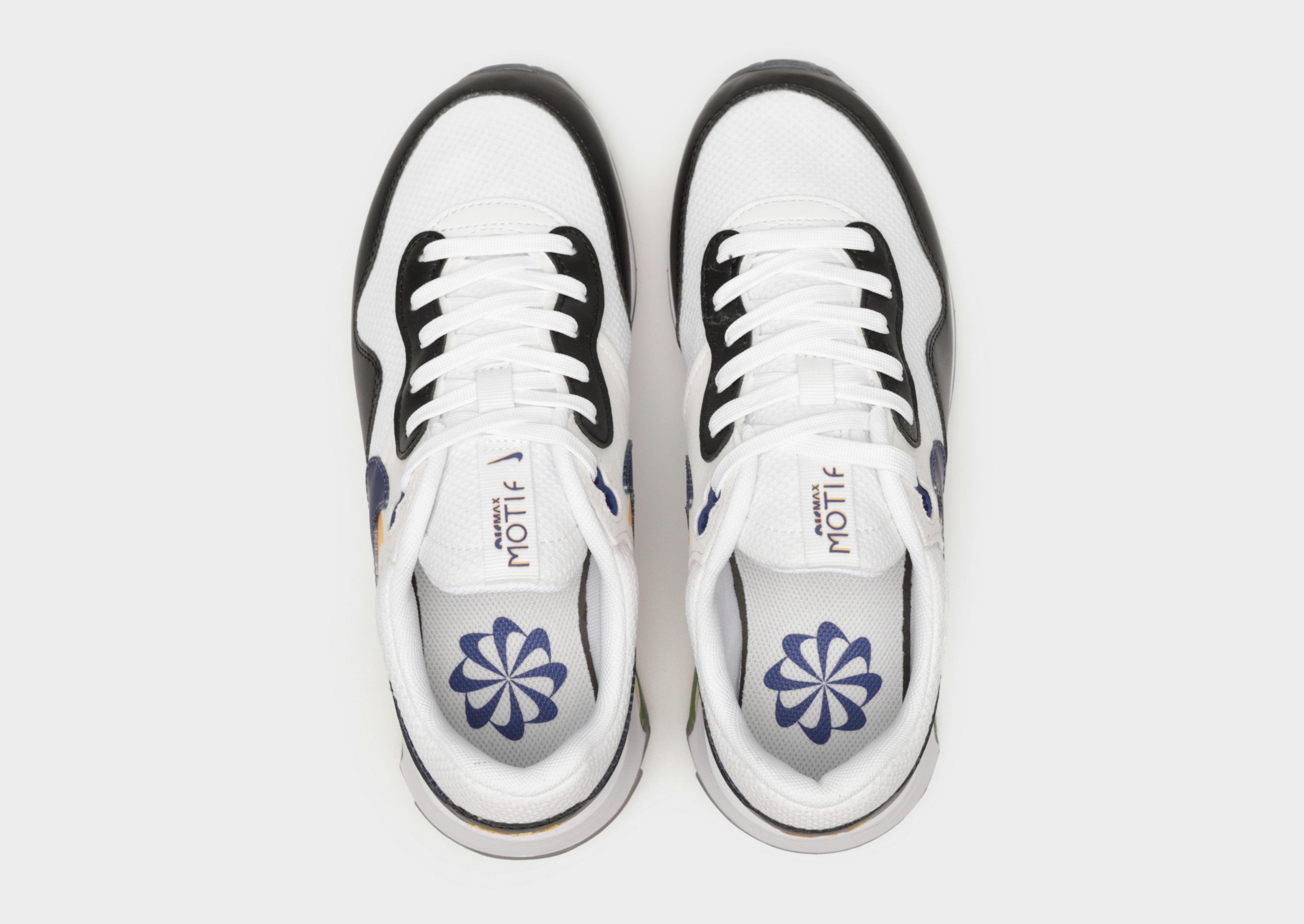 Buty sneakersy dla dzieci NIKE AIR MAX MOTIF NN GS FJ4607-100 Biały