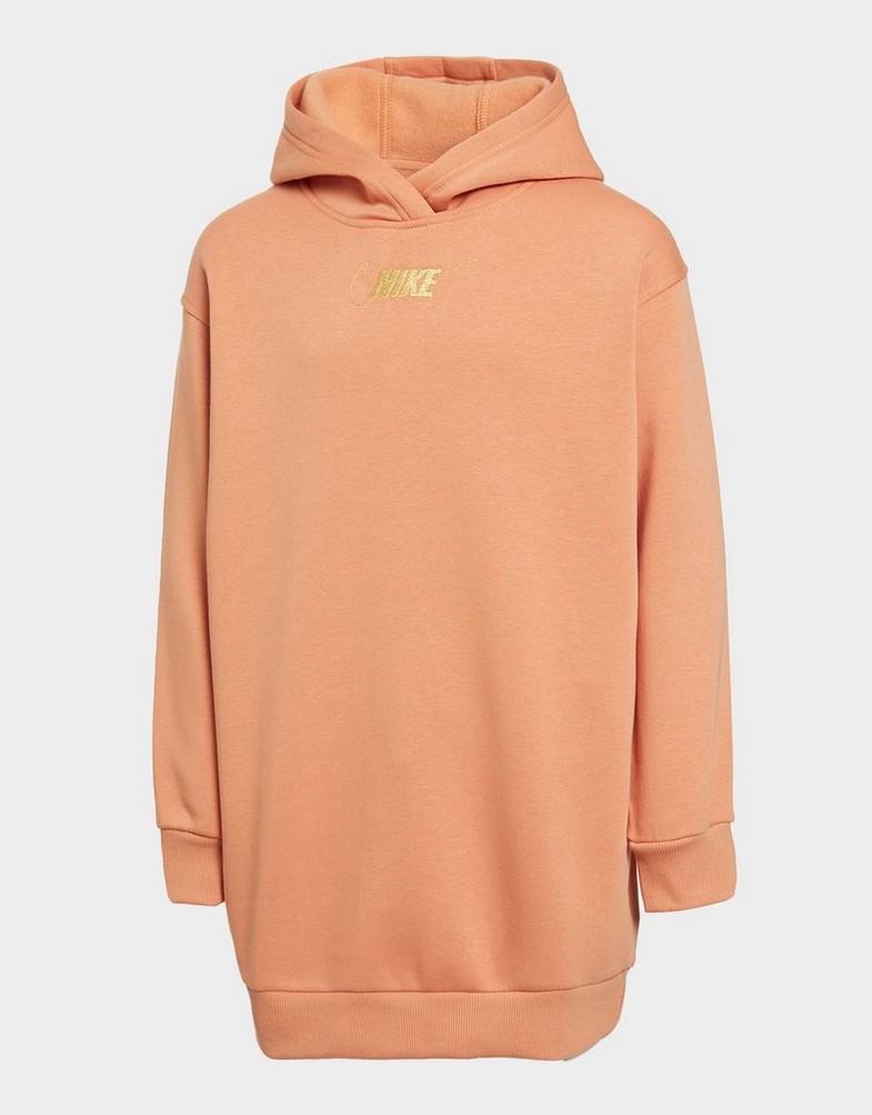 NIKE СУКНЯ NSW CLUB FLC HDY DRSS SHNE FJ6165-225 Бежевий