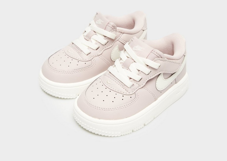 Buty sneakersy dla dzieci NIKE FORCE 1 LOW EASYON BT FN0236-601 Różowy
