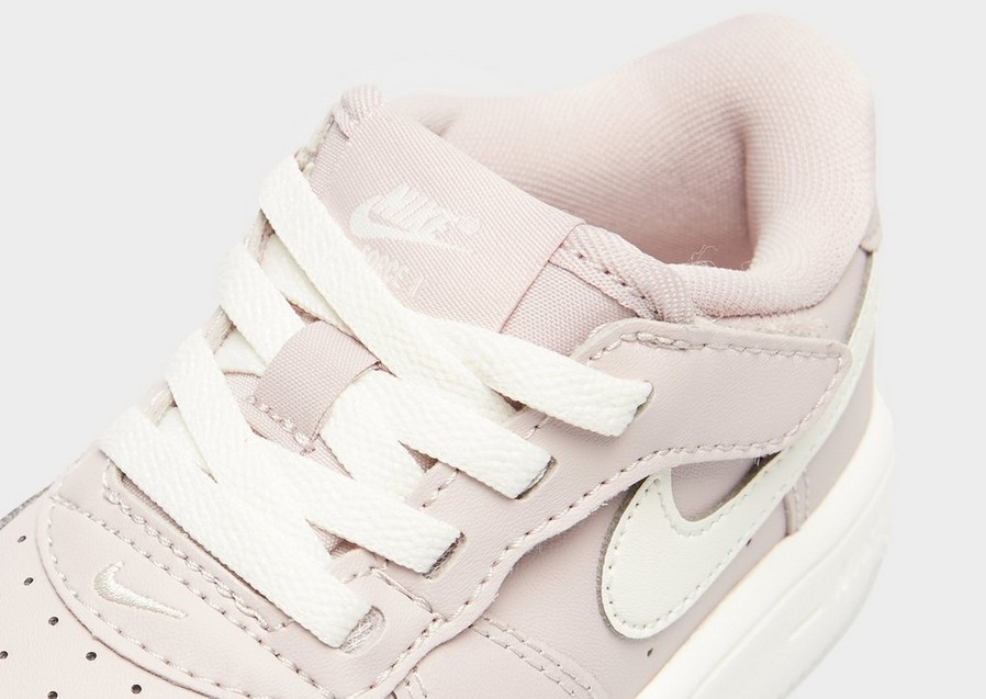 Buty sneakersy dla dzieci NIKE FORCE 1 LOW EASYON BT FN0236-601 Różowy