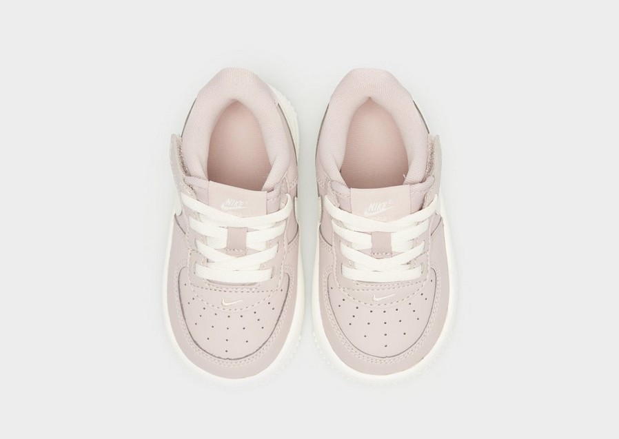 Buty sneakersy dla dzieci NIKE FORCE 1 LOW EASYON BT FN0236-601 Różowy