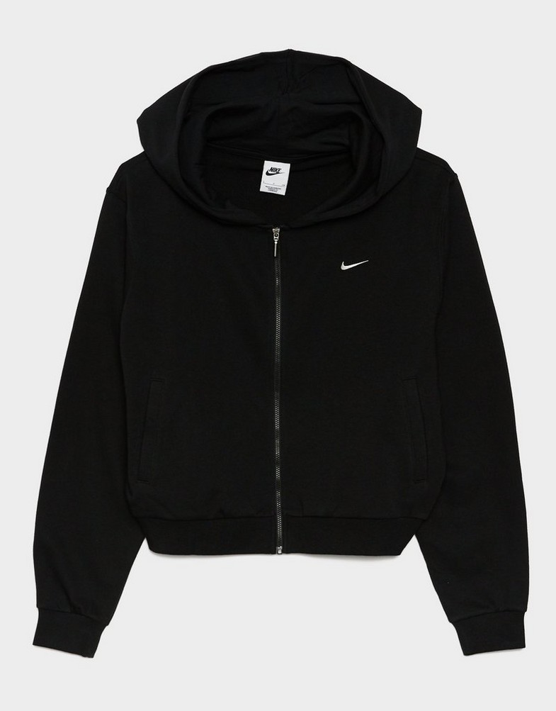 Moteriškas džemperis NIKE DŽEMPERIS UŽSEGAMAS Z   KAPTUREM W NSW NK CHLL FT FN2415-010 Juoda