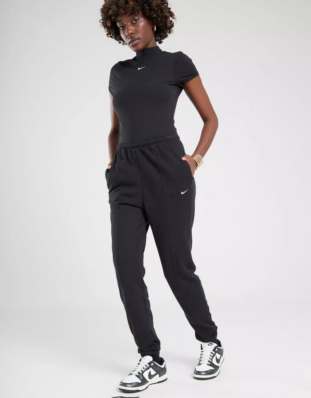 NIKE ШТАНИ W NSW NK CHLL FT HR SWTPNT, фото 1 з 4