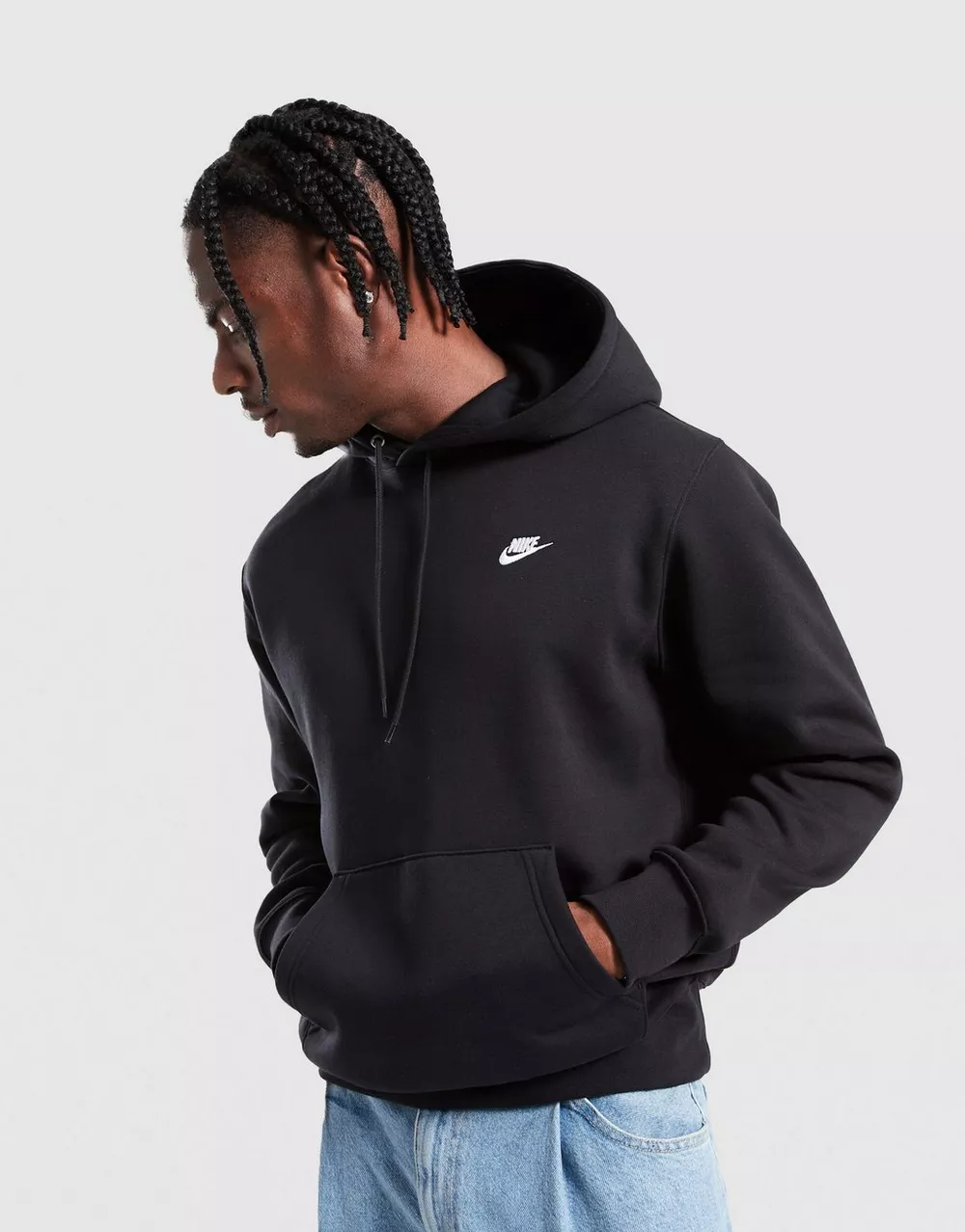 NIKE КОФТА З КАПЮШОНОМ M NK CLUB BB PO HOODIE, фото 1 з 4