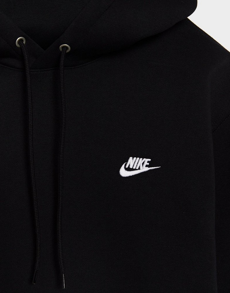 Muški gornji dio trenirke NIKE VESTA S KAPULJAČOM M NK CLUB BB PO HOODIE FN3859-010 crna