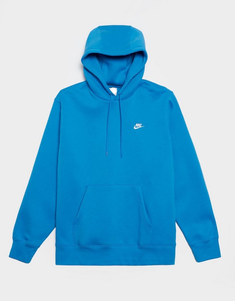 Мъжка блуза NIKE СУИТЧЪР С КАЧУЛКА M NK CLUB BB PO HOODIE FN3859-435 Син