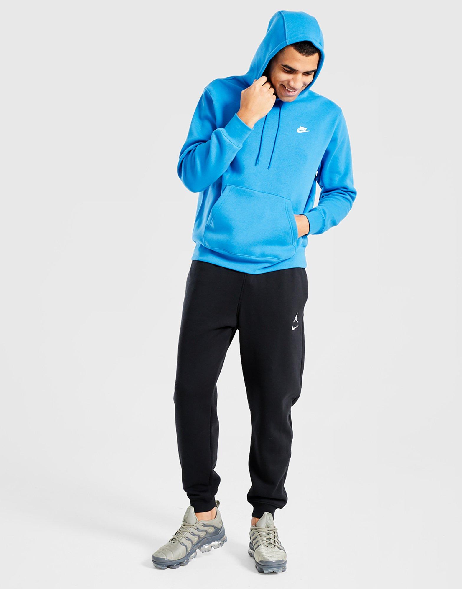 Мъжка блуза NIKE СУИТЧЪР С КАЧУЛКА M NK CLUB BB PO HOODIE FN3859-435 Син